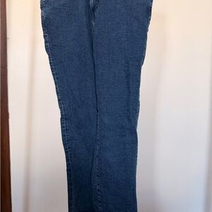 H&M Women's Straight Leg Jeans - Deep Blue